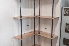 Commercial Pipe Shelving